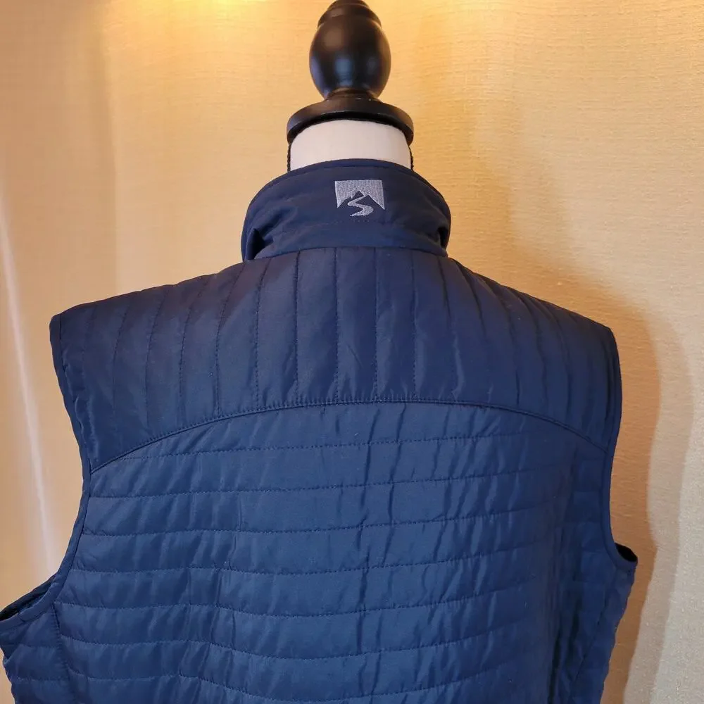 NWT Storm Creek Katrina Women's 2X Quilted Vest Insulated Water Resist Navy Blue - Picture 6 of 16